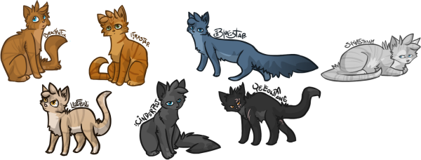 Коты Воители Мотылинка