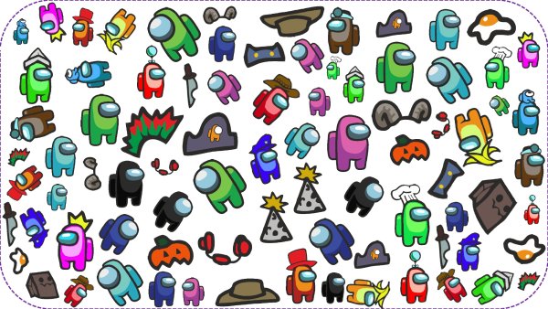 Among us персонажи в хорошем качестве