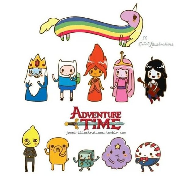 Время приключений персонажи милые