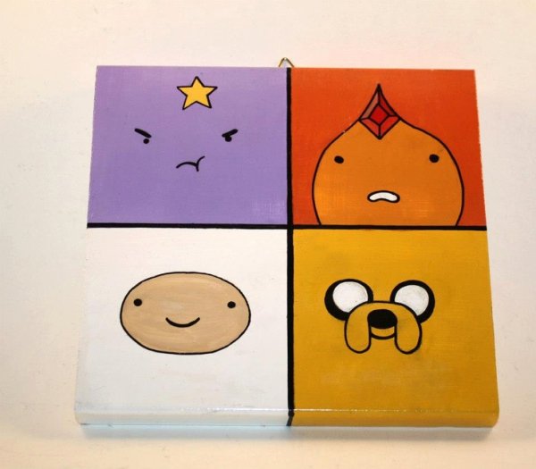 Наклейки персонажей из мультфильмов