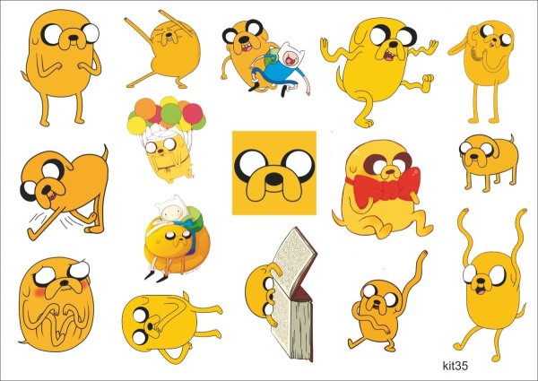 Распечатки время приключений