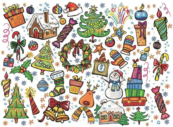 Новогодние рисунки