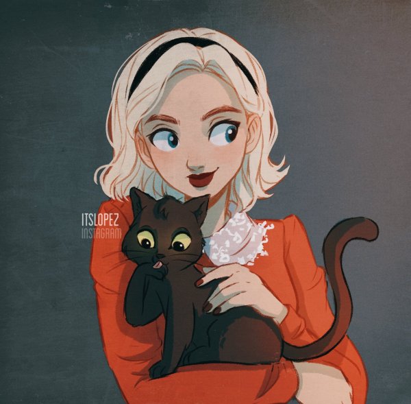 Леденящие душу приключения Сабрины арт