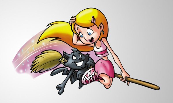 Сабина мультфильм маленькая ведьма