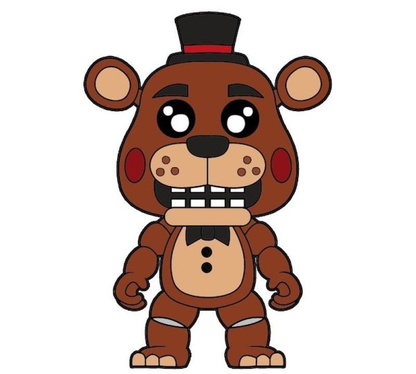 Фредди фазбер рисунок