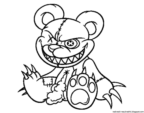 АНИМАТРОНИКИ раскраска