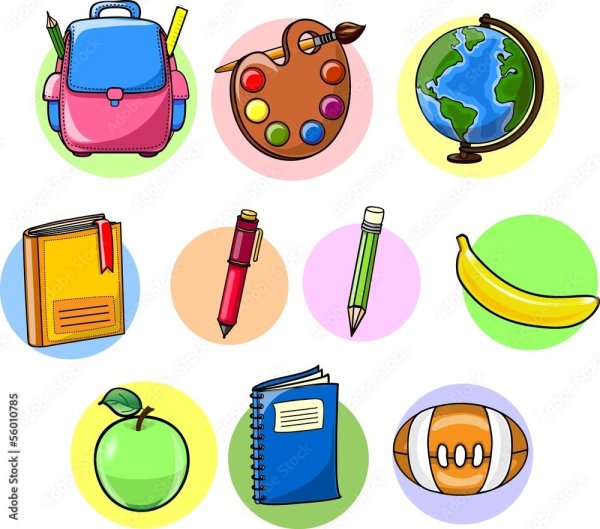 Рисунки на школьную тему