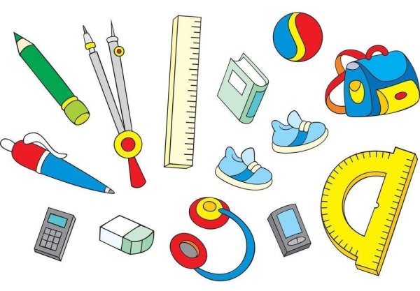 Наклейки на школьную тему