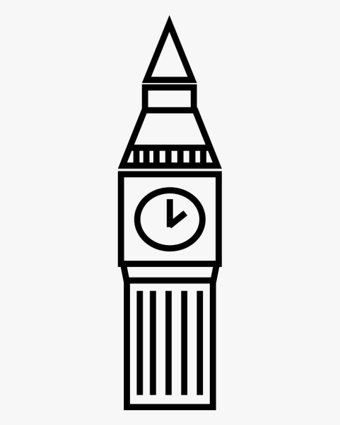 Биг Бен схематично