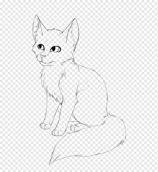 Кошка рисунок