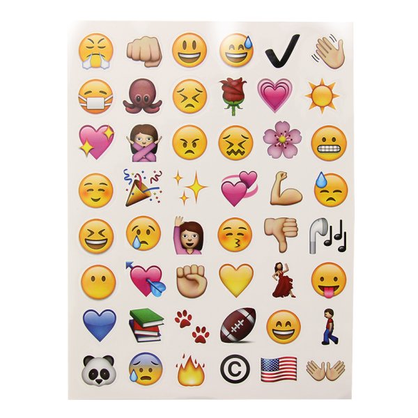Набор наклеек эмодзи