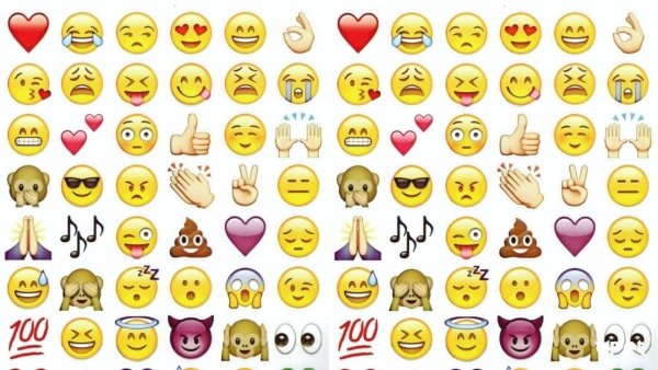 Смайлы для распечатки