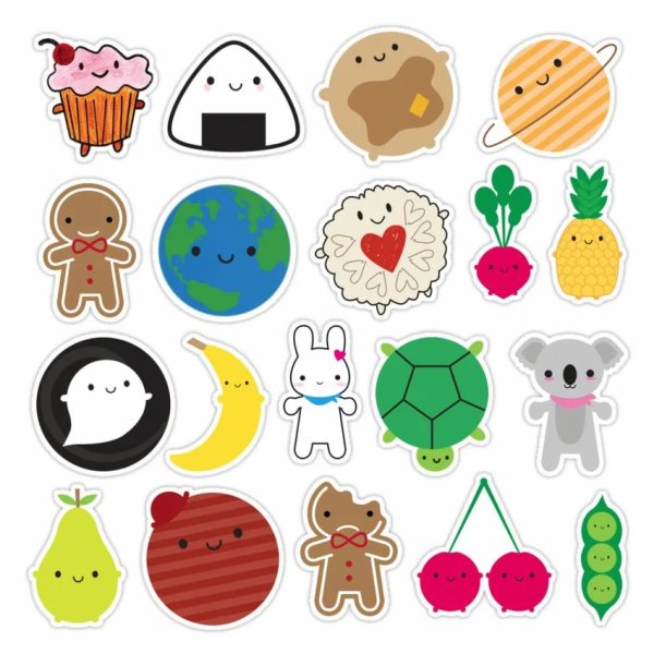 Заготовки для наклеек