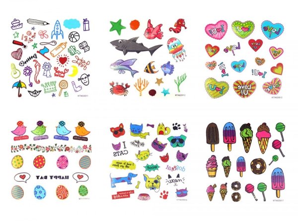 Наклейки инди КИД