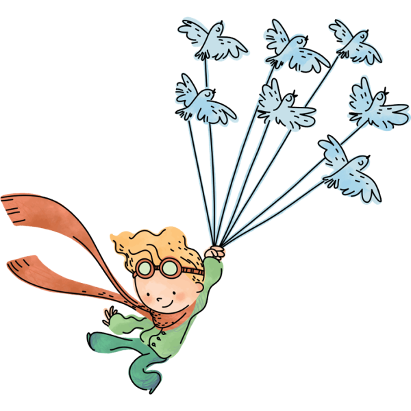 Стикеры маленький принц