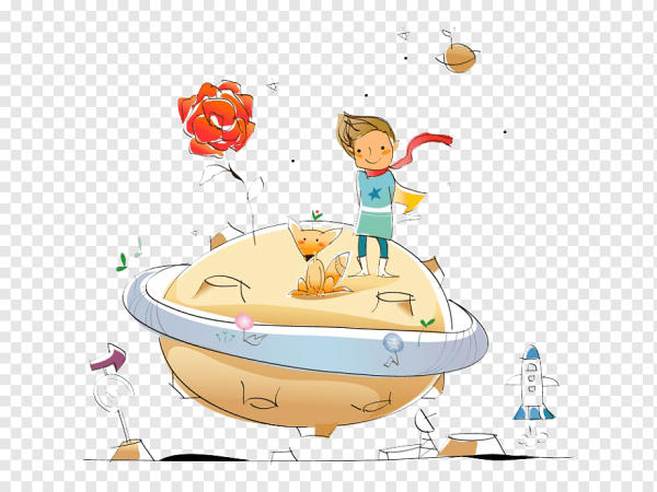 Маленький принц вектор