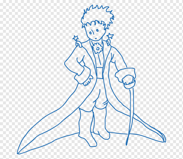 Маленький принц контур