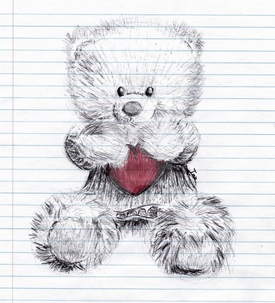 Медведь арт