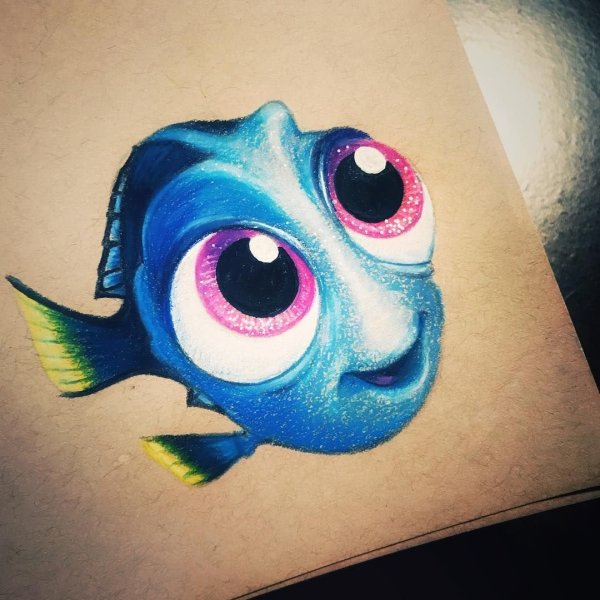 Маленькая рыбка дори