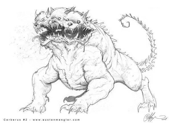 Рисунки для срисовки монстры