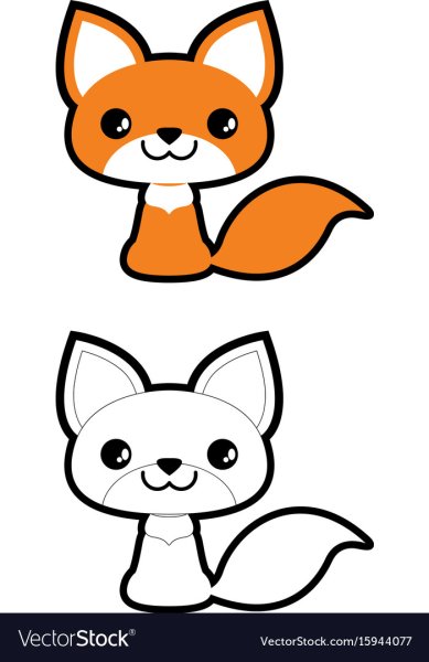 Лисичка простая для детей