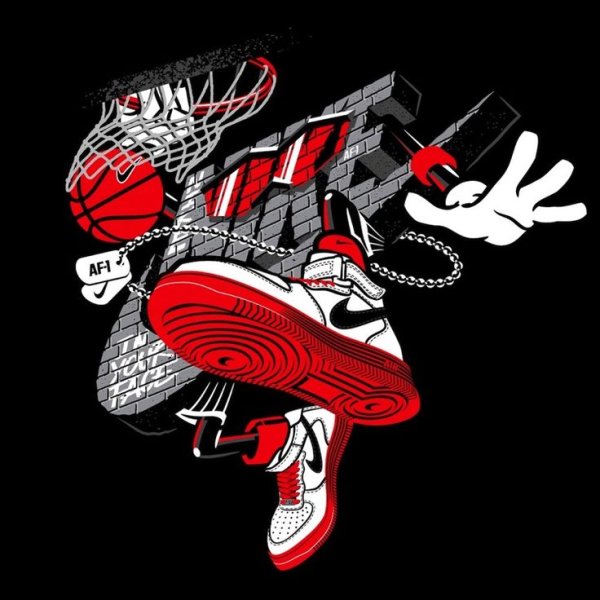 Найк Джордан арт