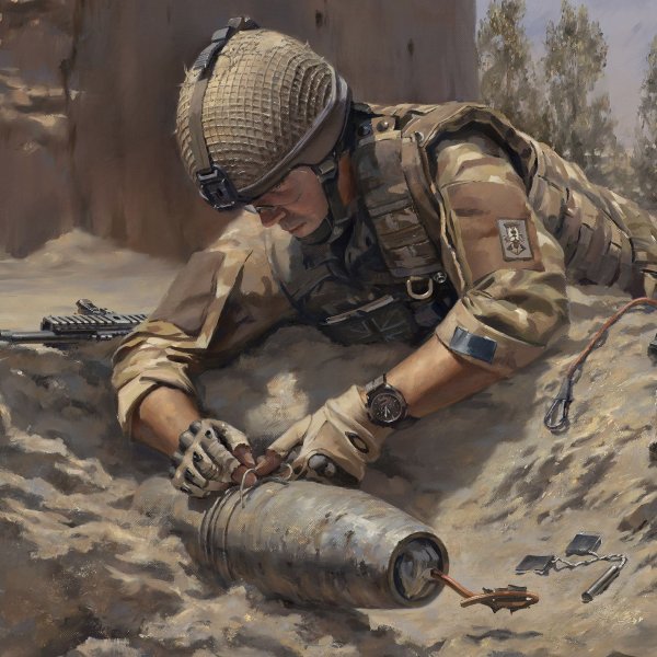 Военный лётчик исстребителя аниме арт