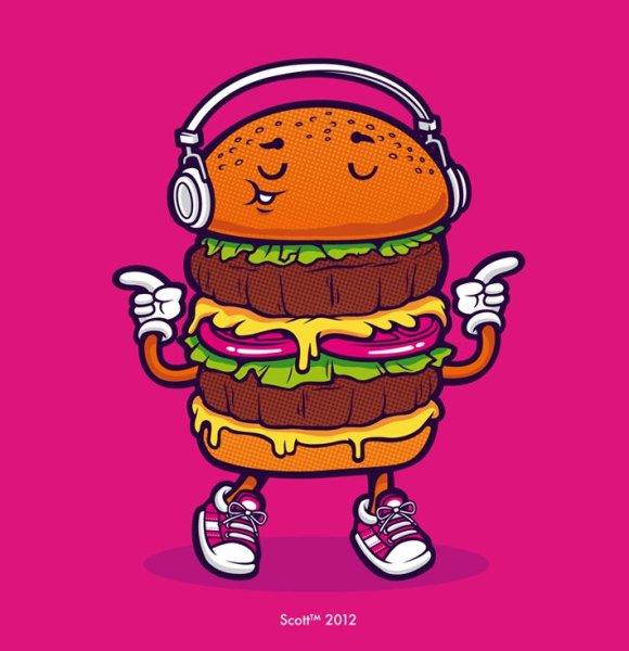 Рисунки еды