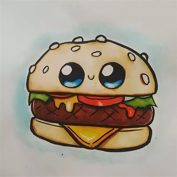 Картинки для срисовки еда