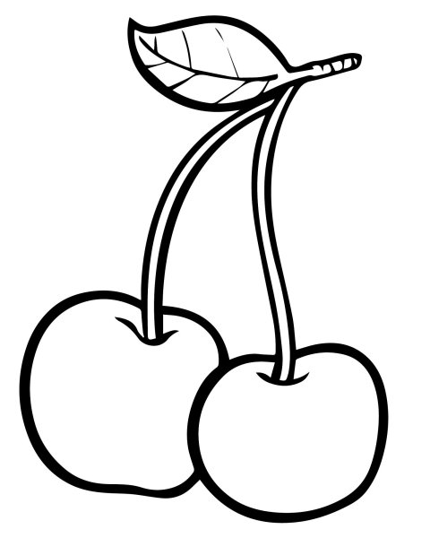 Рисование вишни