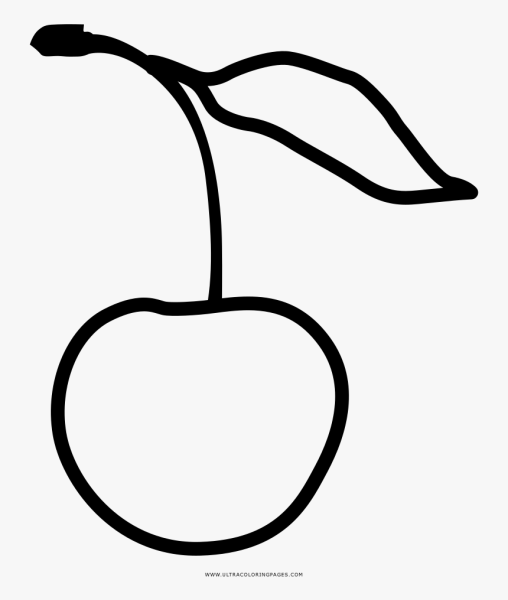 Вишня контур для детей