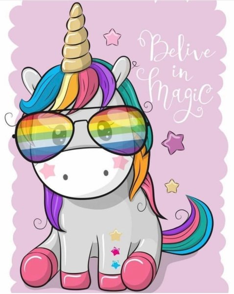 Единорожка в очках