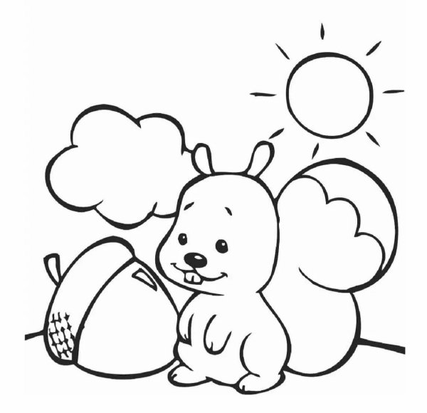 Раскраски для малышей