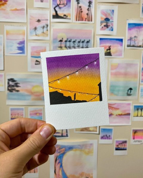 Идеи для рисунков маленьких фотокарточек