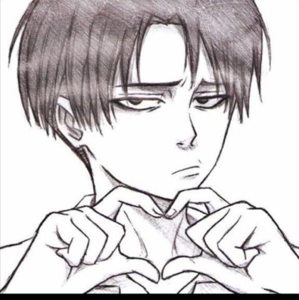 Аниме атака титанов Леви для срисовки