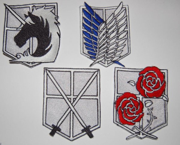 Атака титанов развед корпус Военная полиция и Гарнизон