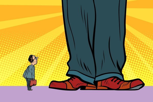 Маленький человек мультяшка