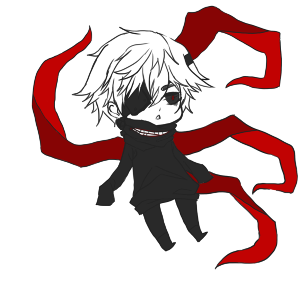 Чиби персонажи аниме Токийский гуль