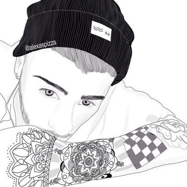 Нарисовать девушку в кепке