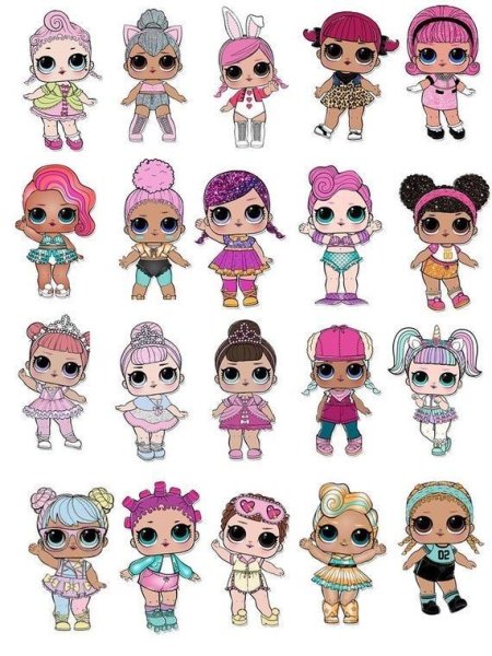 Кукла ЛОЛ Пранкста рисунок