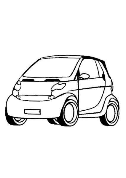 Машинка рисунок