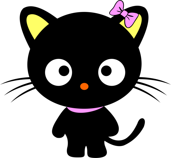 Хеллоу Китти черный кот