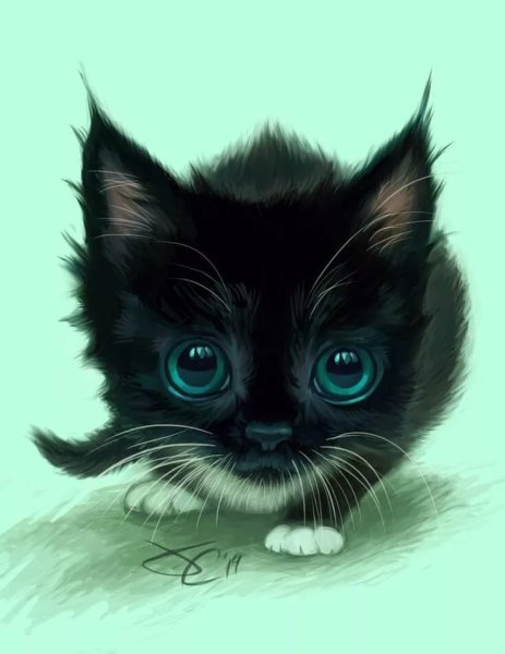 Мультяшный кот