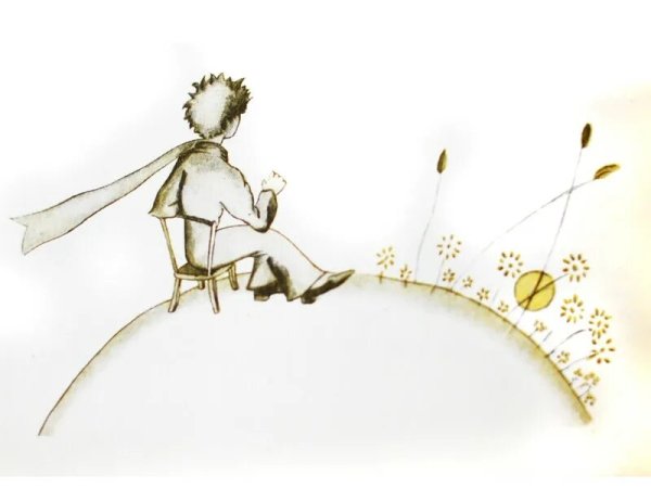 Антуан де сент-Экзюпери маленький принц иллюстрации