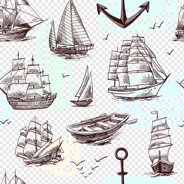 Корабли. Раскраска