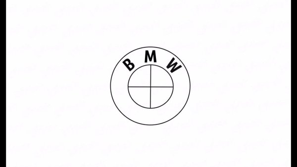 Значок БМВ рисунок