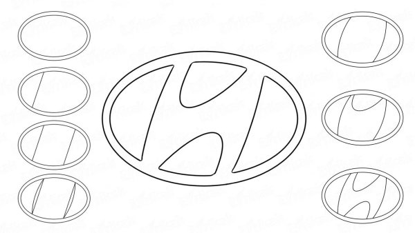 Знаки машин раскраска