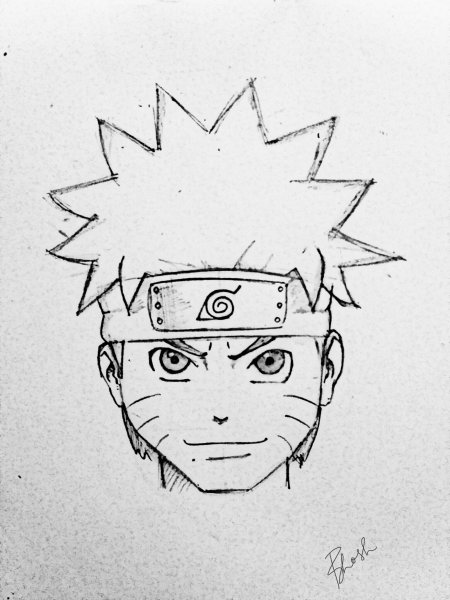 Скетчи аниме Наруто