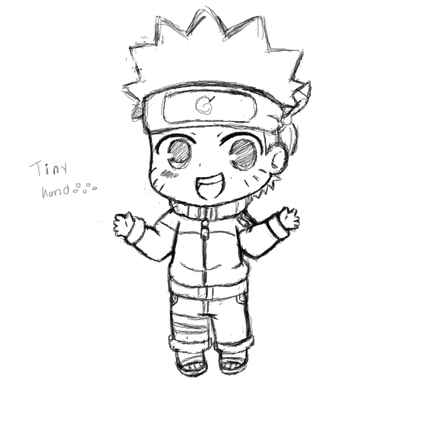 Рисунки для срисовки Наруто