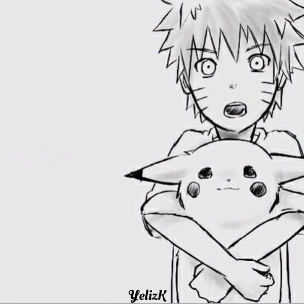 Раскраска Наруто Чиби